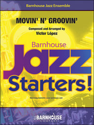 Movin' N' Groovin' Jazz Ensemble sheet music cover Thumbnail